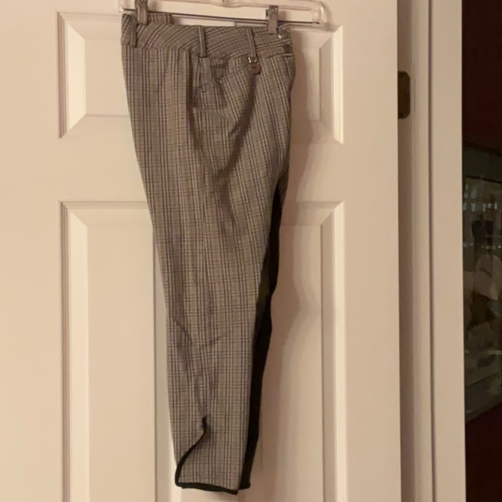 Pikeur plaid full seat breeches